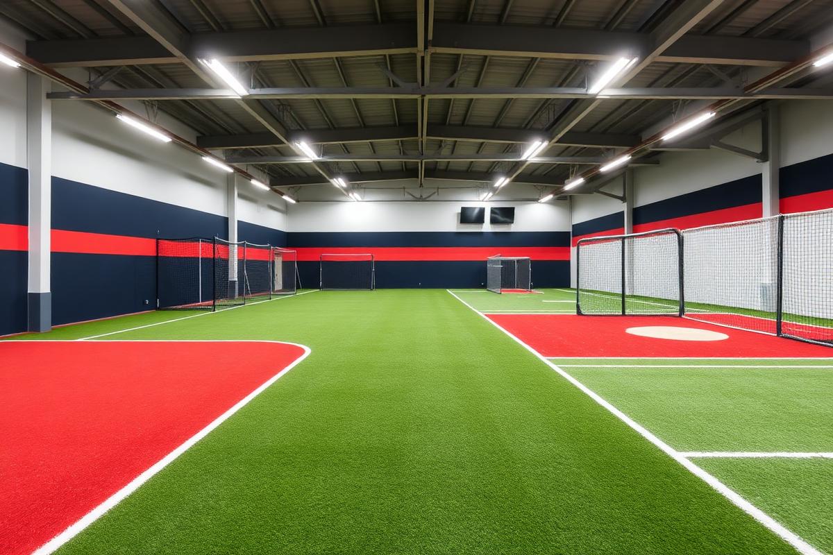 Top Tier Fieldhouse interior